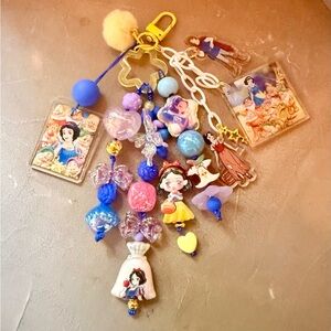 Snow White bag /book charm junk journal